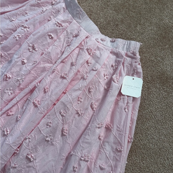 Altar'd State Stacey Embroidered Midi Skirt - Picture 3 of 8